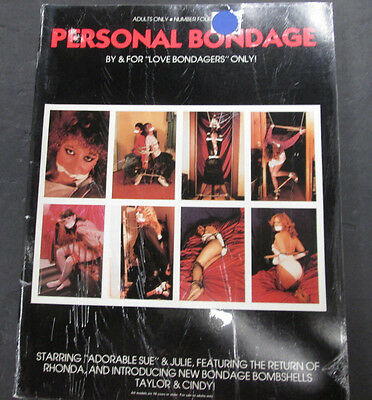 Personal Bondage Adult Magazine Adorable Sue #4 vg 061015lm-ep