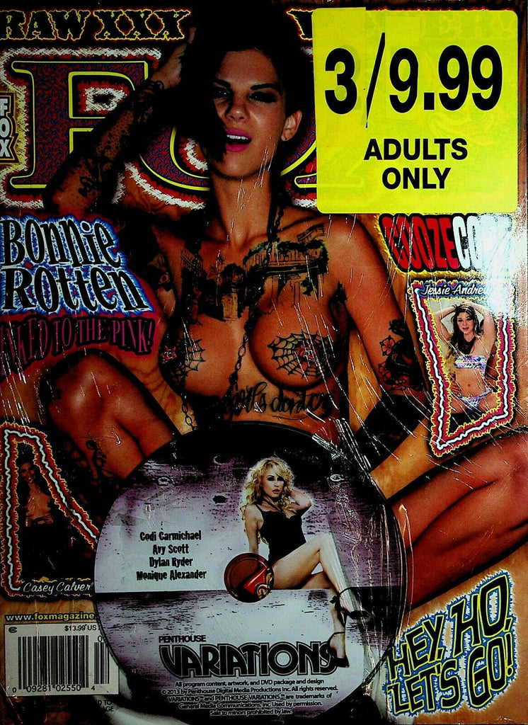 Lot Of 2 Magazines Fox / Hustler 2009 w/DVD 042920lm-ep5
