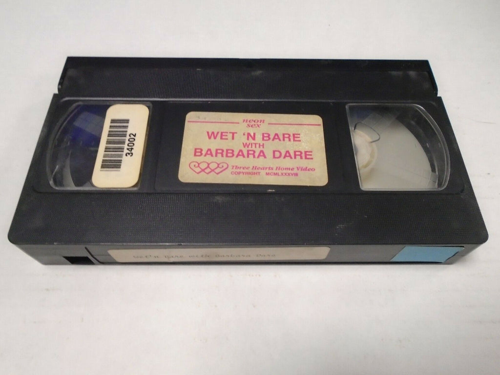 Wet n Bare with Barbara Dare 1988 Adult VHS 032819AMP