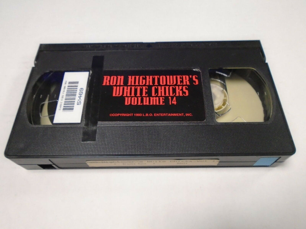 Ron Hightower's White Chicks Vol 14 1993 LBO Adult VHS 022819AMP2