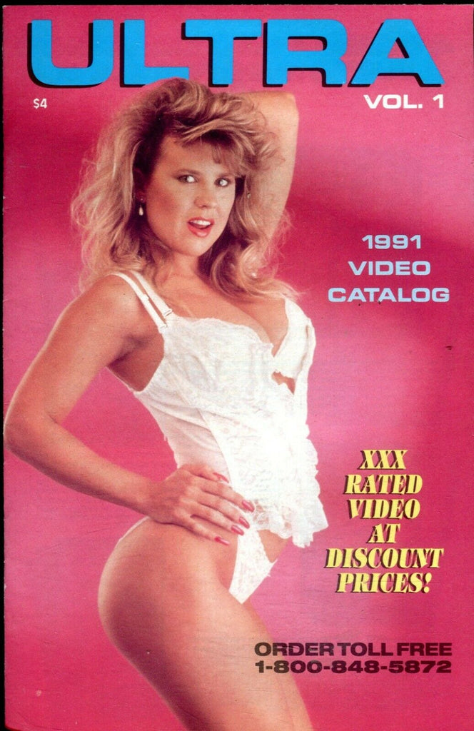 Ultra vol.1 1991 Video Catalog- Amber Lynn, Trinity Loren, Aja 100719lm-ep
