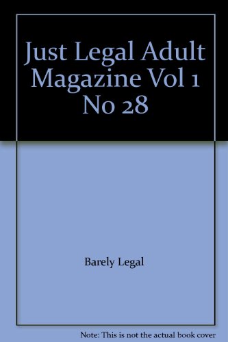 Just Legal Adult Magazine Vol 1 No 28
