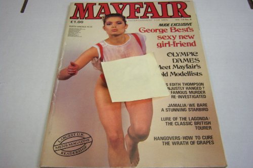 Mayfair Adult Busty Magazine "Nude Exclusive, George Best''s Sexy New Girl Friend" Vol.19 #8