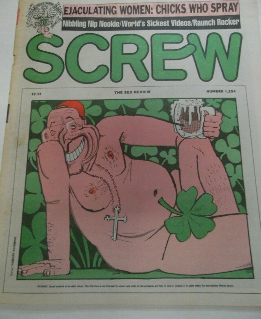Screw Newspaper Nibbling Nip Nookie #1254 March 15, 1993 120619lm-ep2