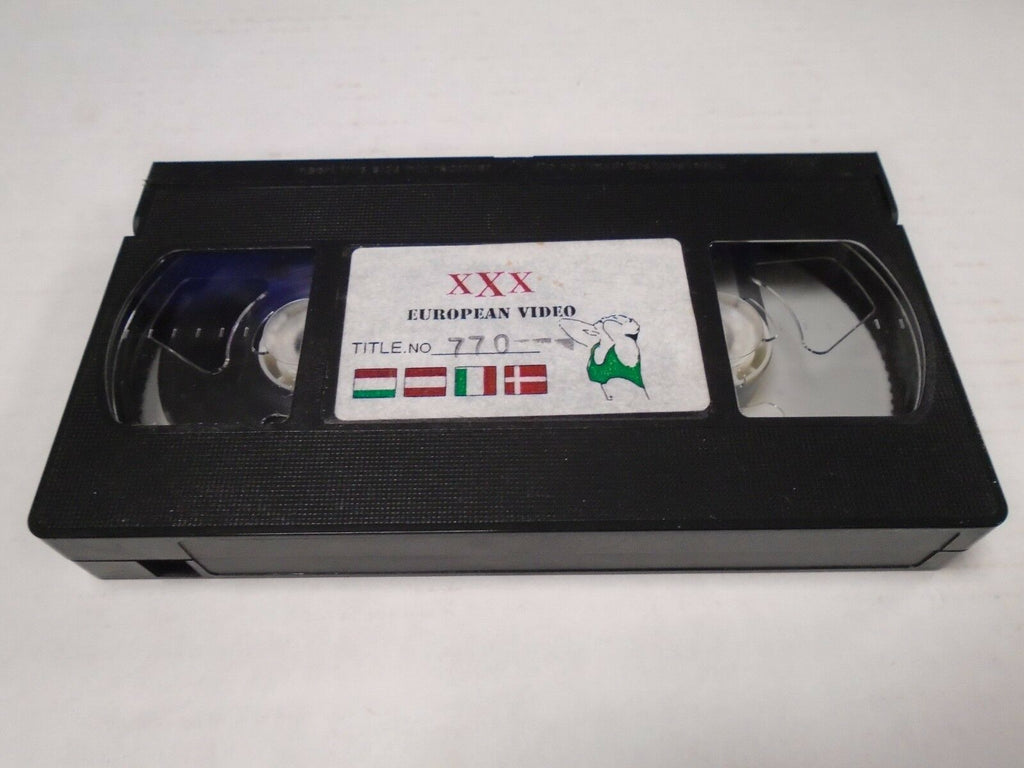 European Video #770 XXX Adult VHS 011519AMP