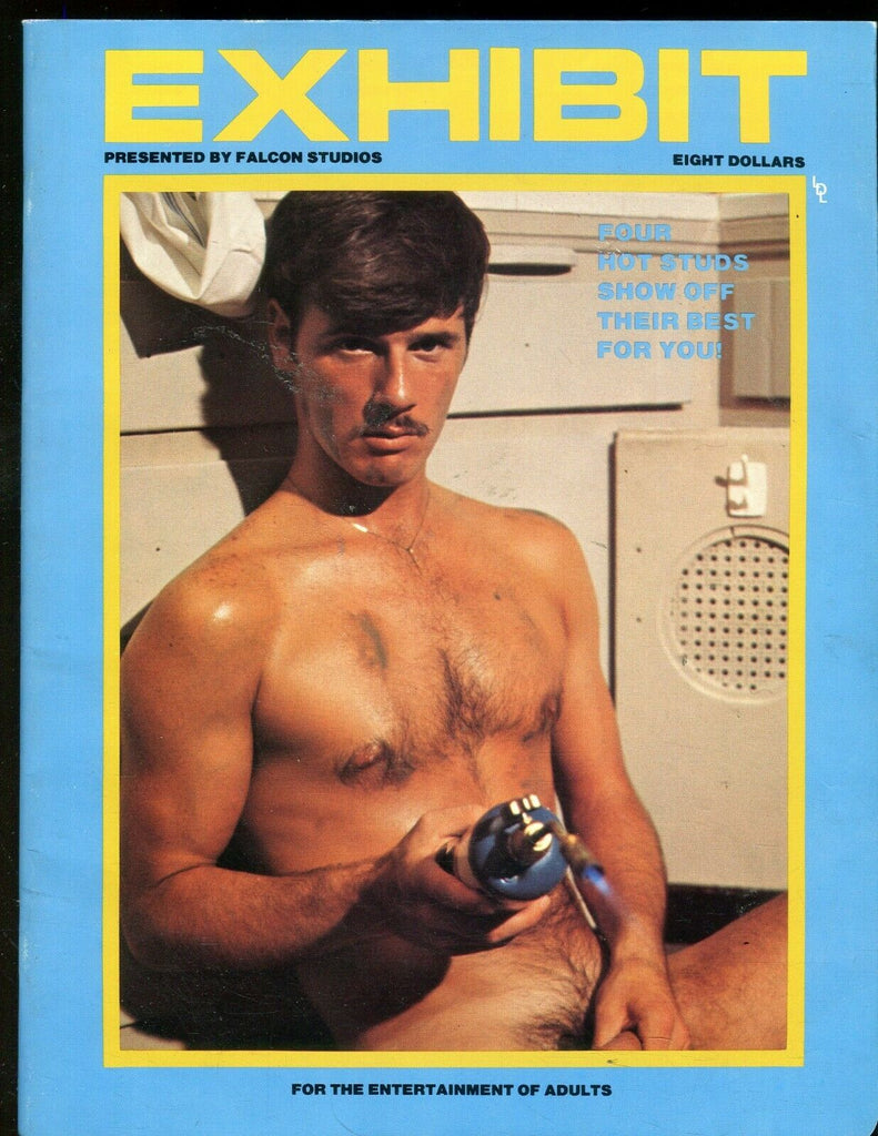 Falcon Studios by London Enterprises Exhibit Gay Magazine 4 Hot Studs: Johnny,Brad, Jerry & Tom 1978 110319lm-ep