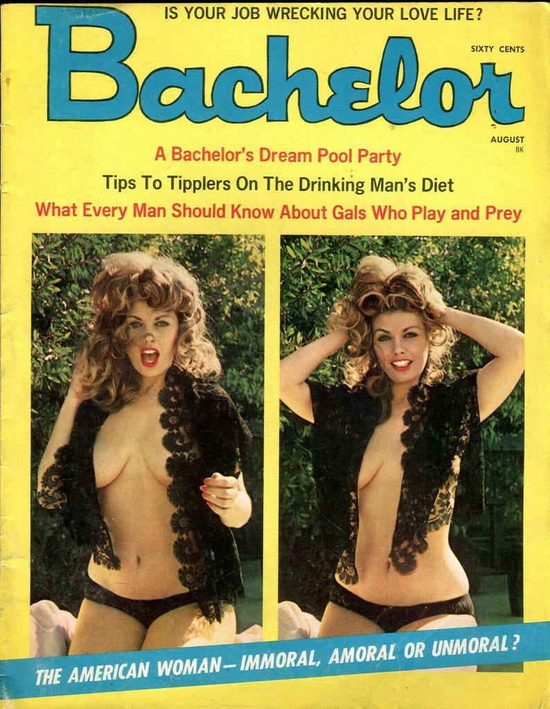 Bachelor Magazine The American Woman August 1966 071619lm-ep2 - Used