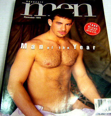 Men Gay Adult Magazine "Man of the Year" December 1995 nm/cln 043013Lm-ep