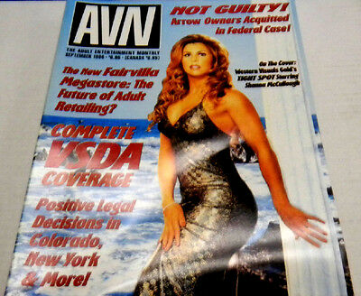 AVN Busty Adult Magazine "Shanna McCullough" September 1996 nm 052513Lm-ep