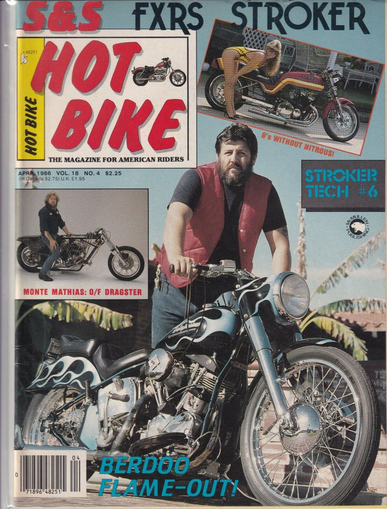 Hot Bike Magazine FXRS Stroker April 1986 012919REP
