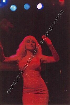 Nina Hartley Candid Original 4x6 Photo 1990s Performing at Live Show 371ig