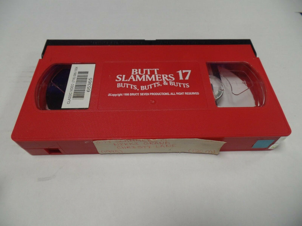 Butt Slammers 17 Butts Butts & Butts Nikki Grand 1998 Adult VHS 030119AMP2