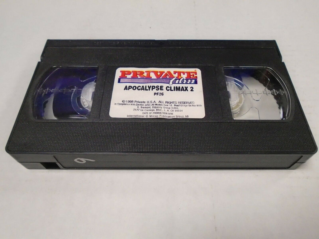 Apocalypse Climax 2 Privte Film 1998 Private Video Adult VHS 031919AMP2