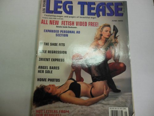 Leg Tease Busty Adult Magazine "Angel" "Maria" June 1995