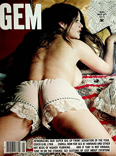 Gem Men's Magazine Covergirl Busty Lynn May 1977