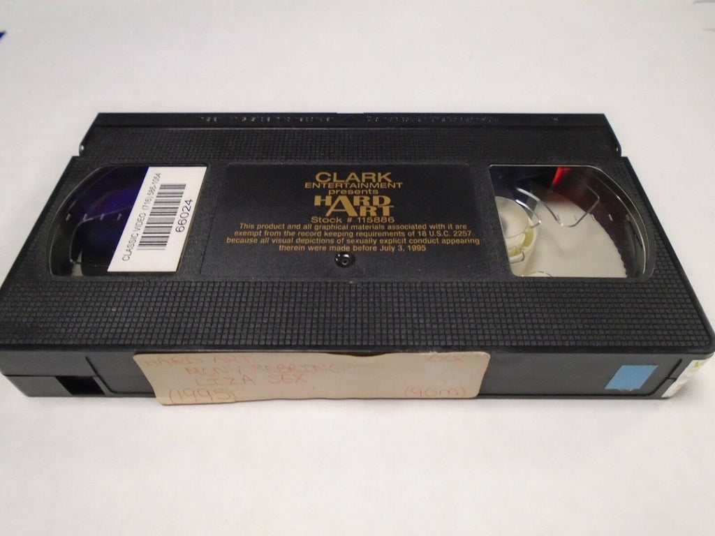 Hard Art Mony Sebring Liza Sex 1995 90mins Adult VHS 011019AMP