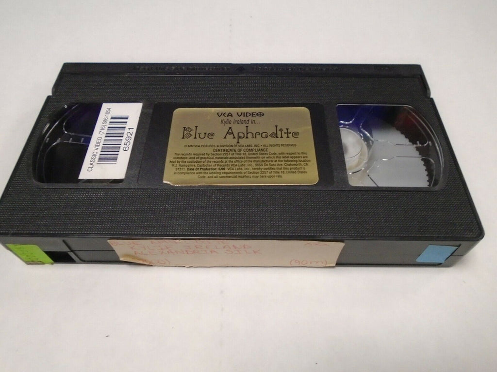 Blue Aphrodite Kylie Ireland Alexandria Silk 2000 Adult VHS 031819AMP2