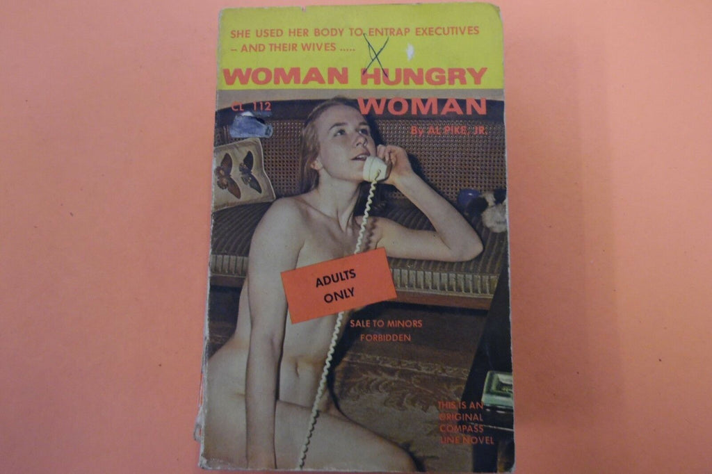 Woman Hungry Woman Adult Novel by Al Pike, Jr. 1965 110216lm-ep2