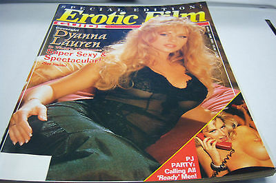 Erotic Film Busty Adult Magazine "Dyanna Lauren" June 1995 031513lm-ep