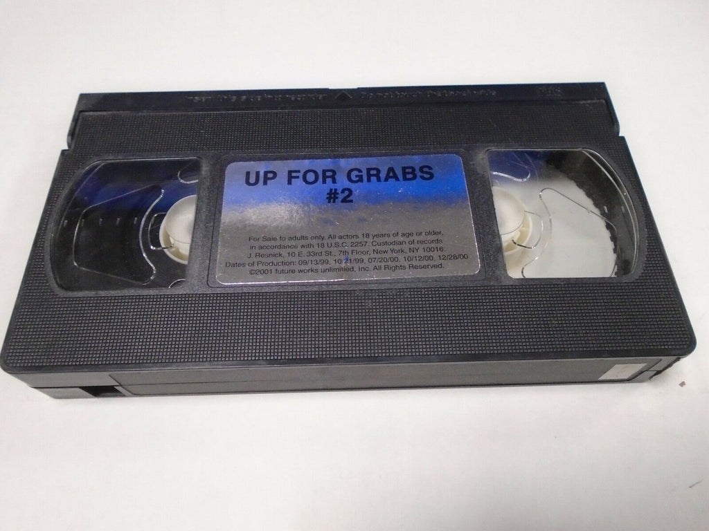 Up for Grabs #2 2001 Future Works Unlimited Adult VHS 022119AMP