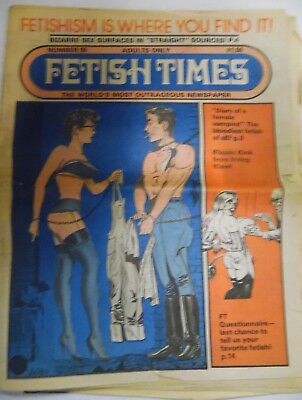 Fetish Times Newspaper Diary Of A Female Vampire #55 1978 052518lm-ep