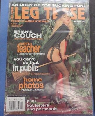Leg Tease Adult Magazine Susie's Teacher October 1997 new/sealed 123115lm-ep