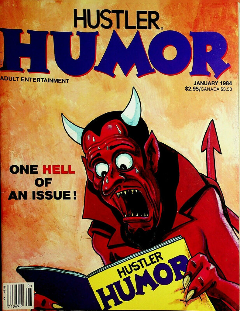 Hustler Humor Magazine One Hell Of An Issue! January 1984 031621lm-ep