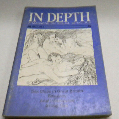 In Depth Adult Digest Magazine Sexual Behaviour Vol.1 #2 1971 011814lm-ep