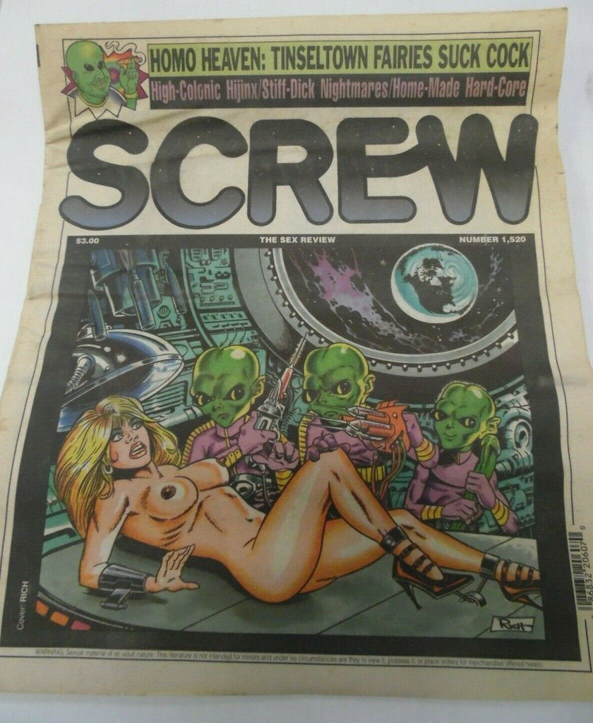 Screw Newspaper Stiff-Dick Nightmares #1520 April 20, 1998 012920lm-ep