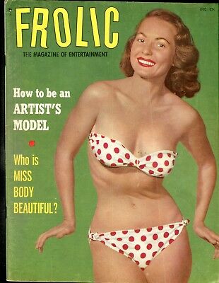 Frolic Vintage Magazine Miss Body Beautiful Robin December 1953 061018lm-ep