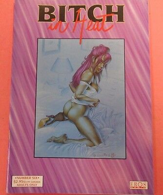Bitch In Heat Adult Eros Comix #6 1998 061513lm-epa