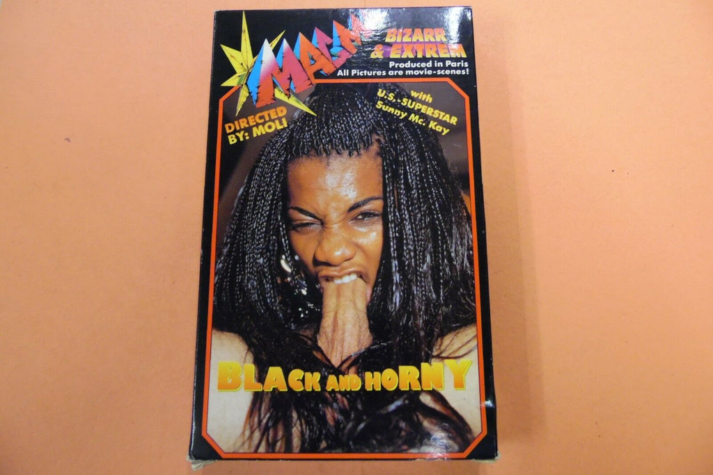 Black And Horny VHS Superstar Sunny Mc.Kay XXX CLEARANCE 111016lm-ep6