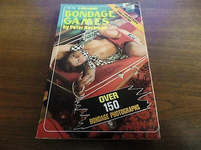 Bondage Games Peter Rockman 1975 180pgs Erotic Novel 121815amp