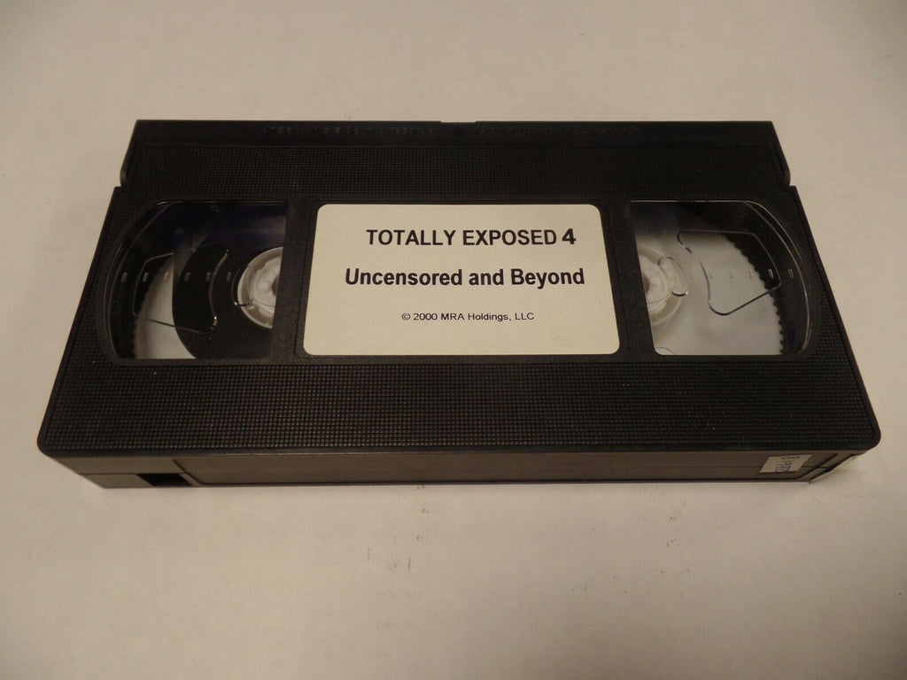 Totally Exposed 4 Uncensored and Beyond 2000 Adult VHS 051619AMP2