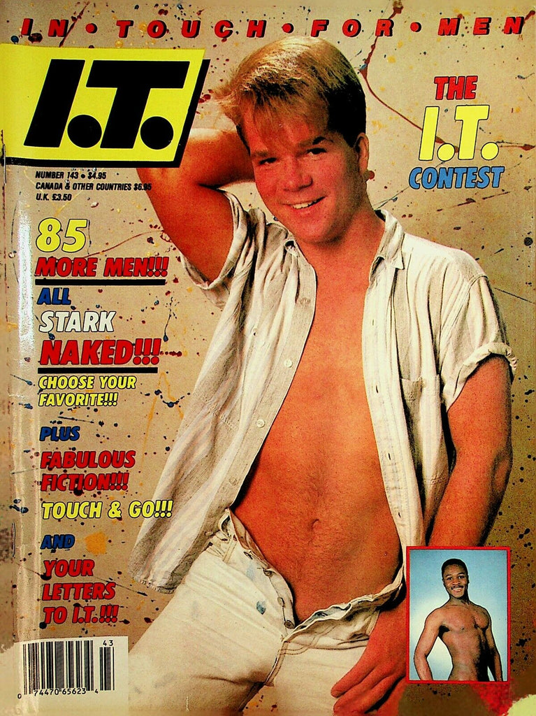 In Touch Gay Magazine Cover Guy Tom Ross #143 1988 120620lm-ep2