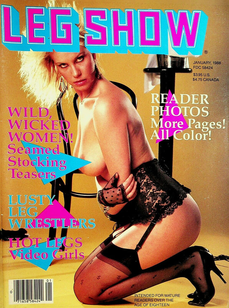 Leg Show Magazine Lusty Leg Wrestlers January 1988 112320lm-ep2