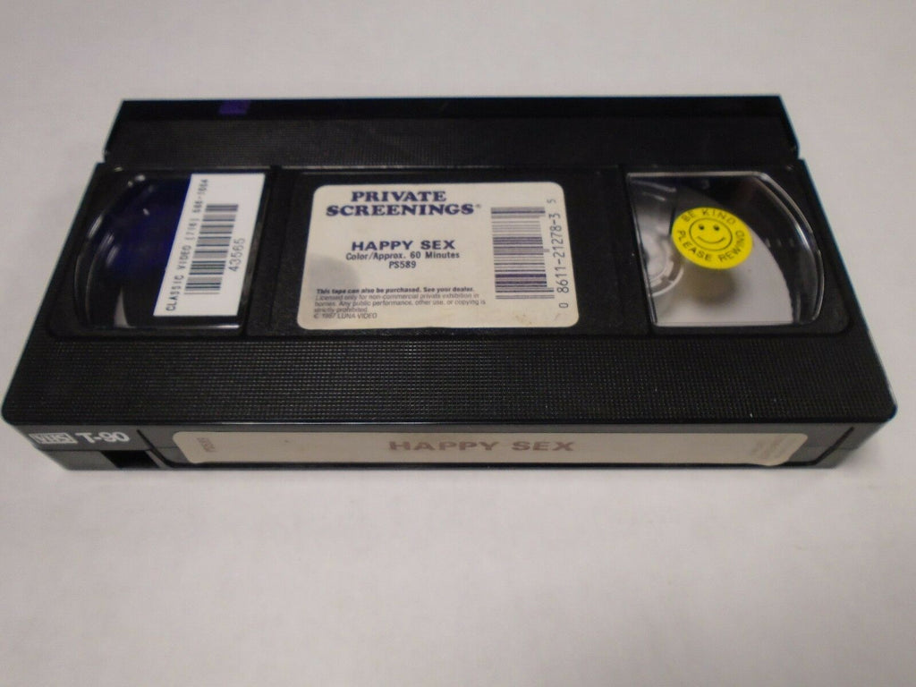 Happy Sex Marina Hedman Laura Levi 1981 90mins Adult VHS 011019AMP