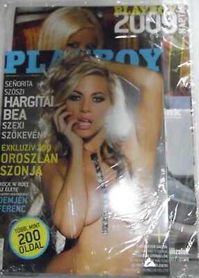 Playboy 2009 Hungarian Calendar w/Mag Hargitai Bea 13 1/2 x 9" 052318lm-ep - New
