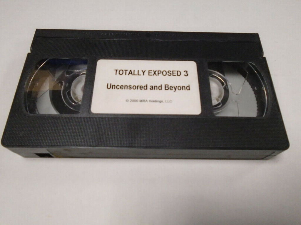 Totally Exposed 3 Uncensored and Beyond 2000 Adult VHS 030219AMP2
