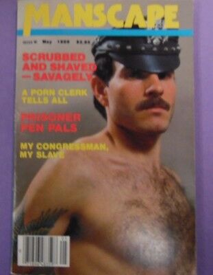 Manscape Gay Digest Scrubbed And Shaved May 1986 030817lm-ep