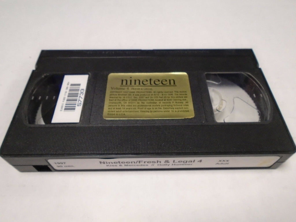 Nineteen Fresh & legal 4 Holly Hummer 1997 90mins Adult VHS 010819AMP