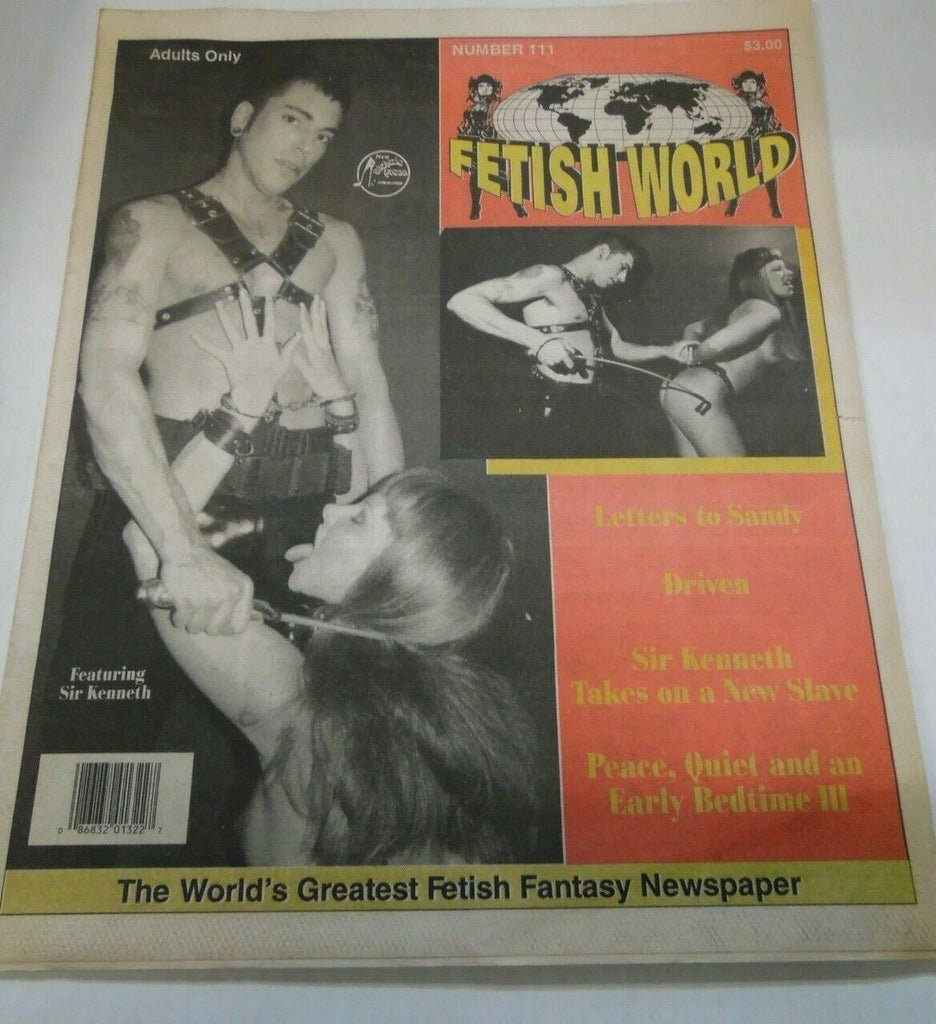 Fetish World Newspaper Sir Kenneth #111 1999 012920lm-ep