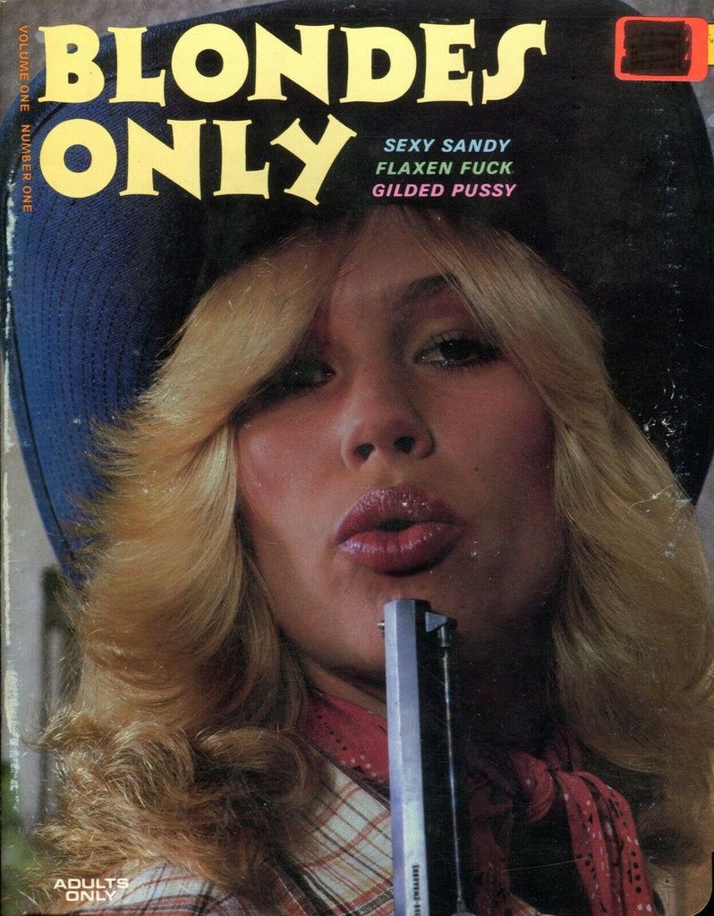 Blondes Only Magazine Sexy Sandy vol.1 #1 1981 072319lm-ep - Used