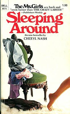 Sleeping Around Adult Novel by Cheryl Nash 1974 Dell Book 042214lm-epa2
