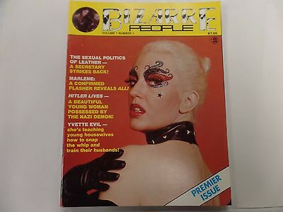 Bizarre People Adult Magazine Yvette Evil vol.1 #1 1981 ex 021016lm-ep