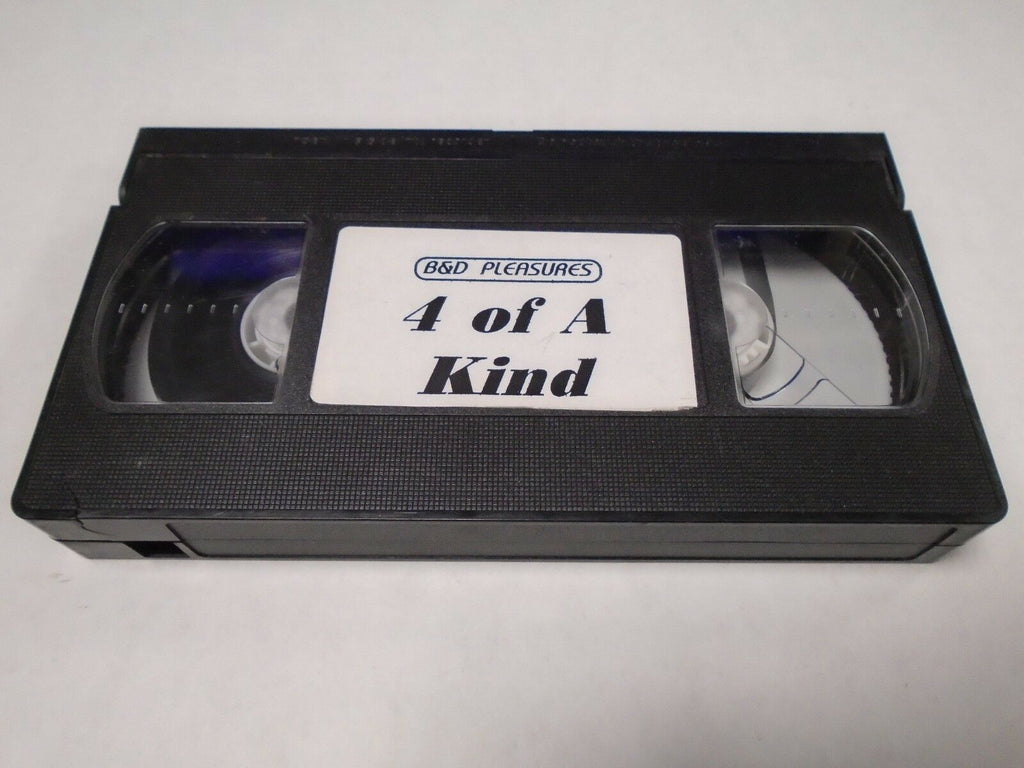 4 of A Kind B&D Pleasures Adult VHS 010819AMP2