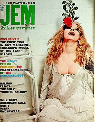 Jem Men's Magazine England's Model Of The Year- Ettalie February 1965