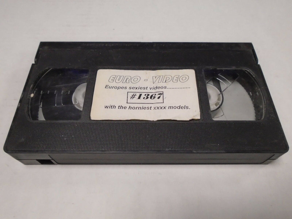 Euro-Video #1367 Horniest XXX Models European Vintage Adult VHS 011519AMP2
