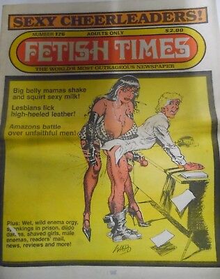 Fetish Times Newspaper Sexy Cheerleaders! #176 1988 052118lm-ep2