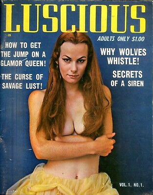 Luscious Busty Magazine Ann James vol.1 #1 1962 110618lm-ep - Used
